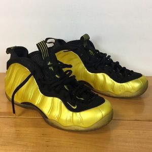 Nike Day Glow Yellow Foamposite 1🔥 RARE Size 9.5
